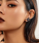 Кафы скорпион Fashion Jewerly серьги без прокола сербристый цвет моносерьга y2k бижутерия 2 шт (SVS) - изображение 3