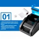 Термопринтер BauTech для чеков Z58B Черный (1015-102-00) - изображение 3
