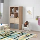 Стеллаж KALLAX с дверью 77x147 см IKEA 891.974.23 дуб - изображение 3