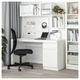 Комп'ютерний стіл MALM 140х65 см IKEA 602.141.59 білий - зображення 6