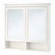 Шафка з дзеркалом HEMNES 103x16x98 см IKEA 802.176.75 білий - зображення 2
