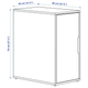 Шкафчик ALEX IKEA 505.637.52 белый - изображение 6