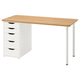 Компьютерный стол ANFALLARE/ALEX IKEA 594.177.42 - изображение 1