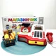 Детский игровой кассовый аппарат Limo Toy с продуктами весами Красный (7162-1 RU) - изображение 1