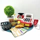 Детский игровой кассовый аппарат Limo Toy с продуктами весами Красный (7162-1 RU) - изображение 6