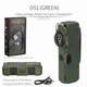 Фонарик UKC D51-COB green портативный USB светодиодный / зажигалка - изображение 3