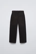 Дитячі джинси для хлопчика Zara WIDE LEG 6688/721 128 см Чорний - зображення 2
