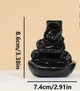 Керамическая подставка курильница для благовоний водопад 8,6*7,4 см (EG4049) - изображение 2