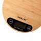 Кухонные настольные электронные весы для взвешивания продуктов Sokany SK-19024 до 5кг LCD-дисплей Дерево - изображение 5