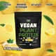 Веганський рослинний протеїн Feel Power (cуміш) - Vegan plant protein Вlend (Лимонний чізкейк) 450 г - зображення 2