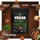 Веганский растительный протеин Feel Power (cмесь) - Vegan plant protein Вlend (Лесной орех в шоколаде) 450 г - изображение 2