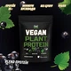 Веганский растительный протеин Feel Power (cмесь) - Vegan plant protein Вlend (Спелая смородина) 450 г - изображение 2