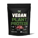 Веганский растительный протеин Feel Power (cмесь) - Vegan plant protein Вlend (Клубничный милк-шейк) 450 г - изображение 1