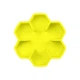 Силиконовая миска для медленного кормления доя кошек собак WAUDOG Silicone 450 мл Yellow (23538) - изображение 1