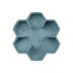 Силиконовая миска для медленного кормления доя кошек собак WAUDOG Silicone 450 мл Grey (235311) - изображение 1
