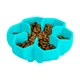 Силиконовая миска для медленного кормления доя кошек собак WAUDOG Silicone 750 мл Blue (23542) - изображение 4