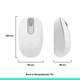 Миша LOGITECH M196 Offwhite 910-007460 - изображение 8