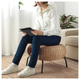 Пуф GAMLEHULT IKEA 104.343.09 антрацит - изображение 2