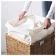 Кошик для білизни BRANAS IKEA 202.147.31 Коричневий - зображення 3