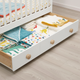 Дитяче ліжечко GONATT IKEA 304.670.92 білий - зображення 2