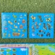 Игровой набор Plants vs Zombies Бой за бассейн Поле коврик и 44 магнитних елементов Растения против зомби - изображение 3