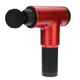 Ручной ударный массажер для тела с 4 насадками Fascial Gun KH-320 Red - изображение 1