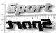 Наклейка "Sport" Avtoaks объемная хром - изображение 2