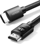 Кабель Ugreen HD119 4K HDMI Cable Male to Male Braided 1 м Black (30999) - изображение 1