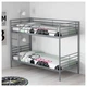 Двухъярусная кровать детская SVARTA IKEA 102.479.73 Серебристый - изображение 1