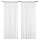 Шторы GJERTRUD IKEA 303.865.38 белый - изображение 2