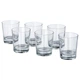 Стакан GODIS 230 мл. 6шт. IKEA 800.921.09 прозрачный - изображение 1