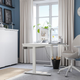 Комп'ютерний стіл MITTZON 140x80 cm IKEA 595.281.13 білий - зображення 4