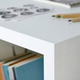 Комп'ютерний стіл KALLAX IKEA 305.824.45 білий - зображення 6