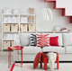 Пуф с местом для хранения FОRLUNDA IKEA 405.702.44 красный - изображение 3