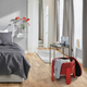 Пуф с местом для хранения FОRLUNDA IKEA 405.702.44 красный - изображение 4