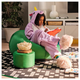 Надувное игровое кресло BRANNBOLL IKEA 205.847.46 ярко зеленый - изображение 4