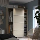 Шафа з розсувними дверима PAX/MEHAMN IKEA 295.622.45 сірий/бежевий - зображення 3