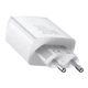 Адаптер питания 3 порта Baseus 2 USB + Type-C 30W CCXJ-E02 зарядное быстрое - изображение 3