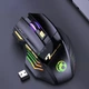 USB игровая мышь iMice X7 тихая безпроводная эргономичная мышка 3200DPI - изображение 4