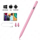 Універсальний стилус сенсорна ручка Stylus pencil для Android Windows IOS Apple цифровий рожевий - зображення 1