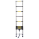 Драбина телескопічна BAFEN 4 сходинок 1,5 м (Професійна) нержавійка - изображение 2