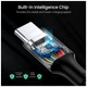 Дата кабель USB-C to USB-C 1.5m 100W US316 Space U (m448349) - зображення 3