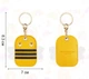 Защитный чехол Bee для Apple Airtag брелок держатель для магнитного ключа / ключа-таблетки / метки, желтый (96709543) - изображение 6