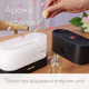 Увлажнитель воздуха ночник с имитацией пламени FLAME 7 цветов для эфирного масла аромадиффузор чёрный - изображение 8