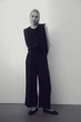 Брюки H&M L черный 904971104 - изображение 2
