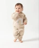 Костюм Baby Mio Радуга 74-80 см бежевый - изображение 3