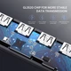 USB-хаб UGREEN CM219 USB 3.0 to 4хUSB 3.0 5Gbps + Micro-USB Power Port Space Gray (50985) - изображение 5