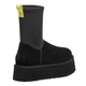 Жіночі уггі Classic Dipper Black 37 Чорні (1144031) - зображення 3