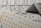 Наклейки на клавиатуру Best Key mini матовая прозрачная ЖЕЛТАЯ, 56 кл. - изображение 3