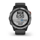 Смарт-часы Garmin Fenix 6 Solar Silver With Black Band (010-02410-00) - изображение 2